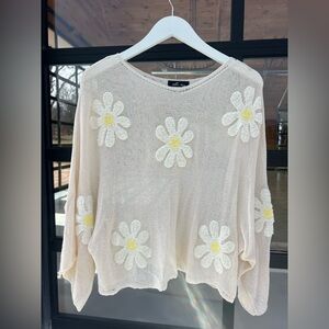 Ellie Cream Knit Sweater